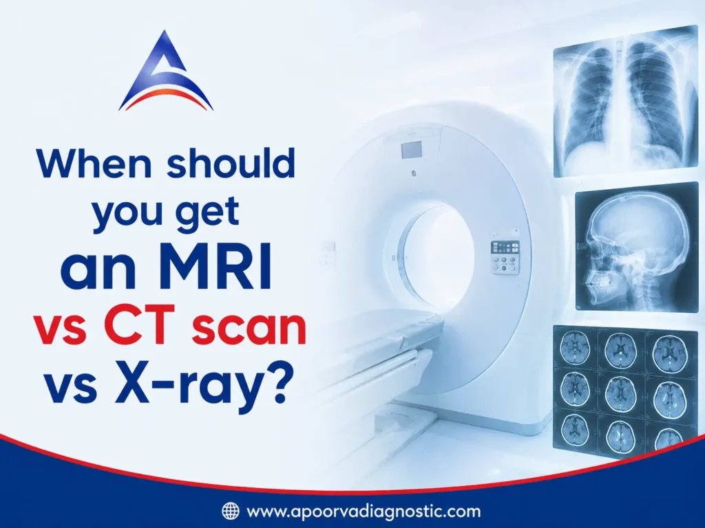 MRI vs CT Scan vs X-Ray