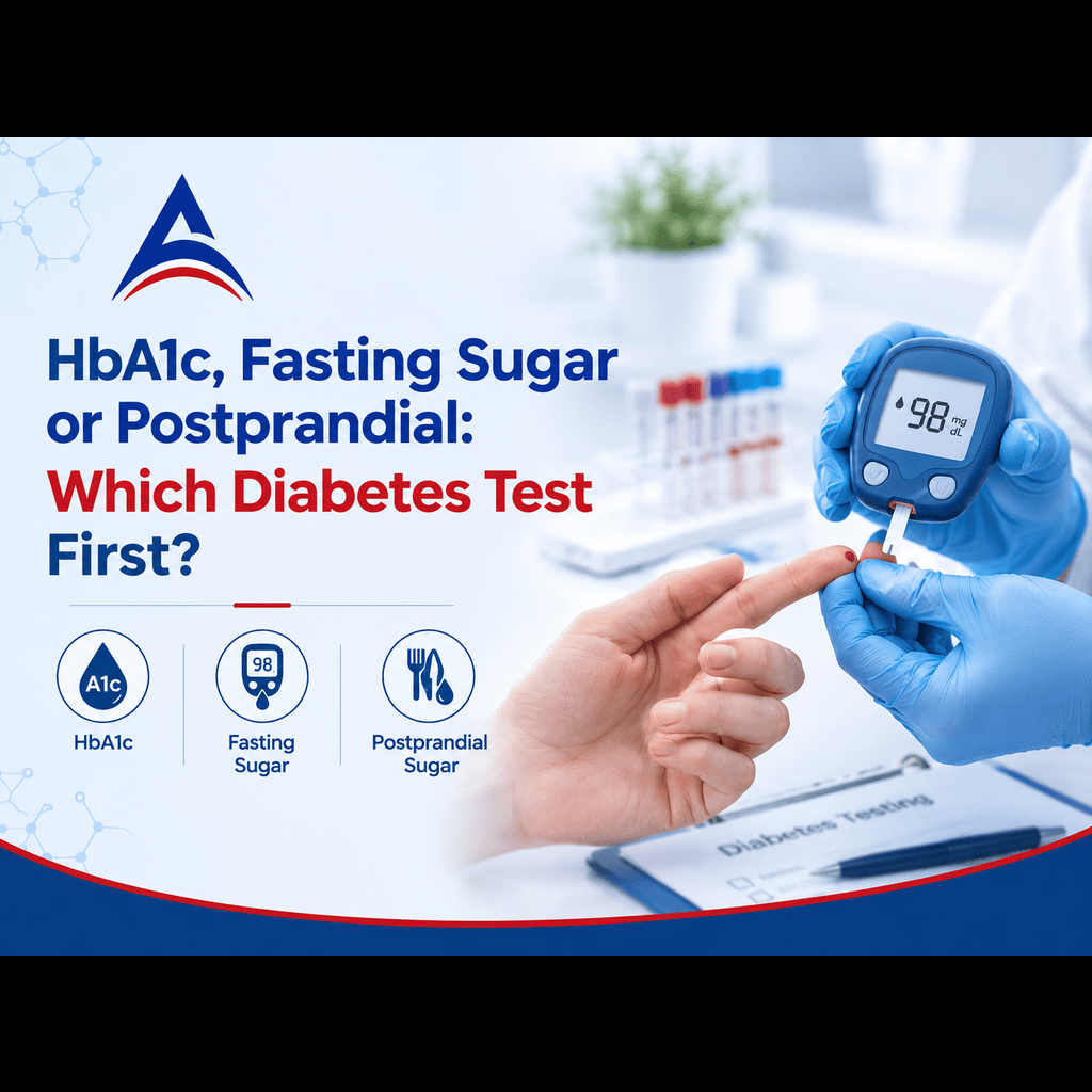 HbA1c, Fasting Sugar or Postprandial: Diabetes Test